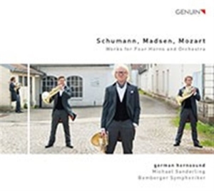 Mozart Leopold / Schumann - Original Works For Four Horns And O i gruppen Externt_Lager / Naxoslager hos Bengans Skivbutik AB (1554784)