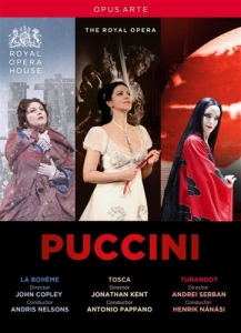 Puccini G. - La Bohème, Tosca & Turandot i gruppen Externt_Lager / Naxoslager hos Bengans Skivbutik AB (1554824)