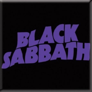 Black Sabbath - Black Sabbath - Wavy Logo Fridge Magnet i gruppen CDON - Exporterade Artiklar_Manuellt / Merch_CDON_exporterade hos Bengans Skivbutik AB (1556194)