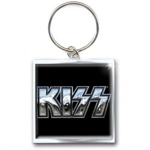 Kiss - Chromo logo metal keychain i gruppen VI TIPSAR / Tips Merch hos Bengans Skivbutik AB (1556221)