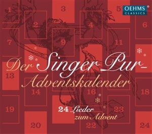 Various - Der Singer Pur Adventskalender i gruppen Externt_Lager / Naxoslager hos Bengans Skivbutik AB (1560856)