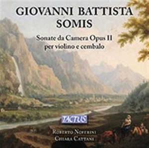 Somis G B - Sonate Da Camera, Opus Ii i gruppen Externt_Lager / Naxoslager hos Bengans Skivbutik AB (1560863)