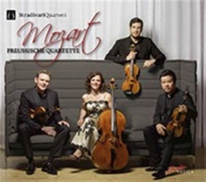Mozart W A - Preussische Quartette i gruppen Externt_Lager / Naxoslager hos Bengans Skivbutik AB (1561450)