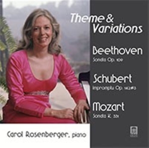 Beethoven / Mozart / Schubert - Themes & Variations i gruppen Externt_Lager / Naxoslager hos Bengans Skivbutik AB (1561692)