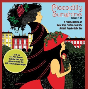 Blandade Artister - Piccadilly Sunshine Vol.1-10 (1964- i gruppen CD / Rock hos Bengans Skivbutik AB (1570671)