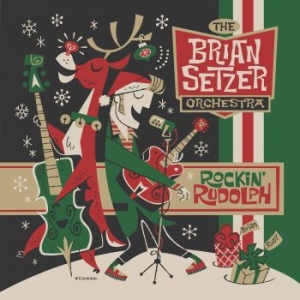 Brian Setzer Orcehstra - Rockin Rudolph i gruppen CD / Elektroniskt,Pop-Rock hos Bengans Skivbutik AB (1702199)