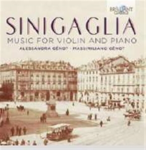 Sinigaglia Leone - Music For Violin And Piano i gruppen Externt_Lager / Naxoslager hos Bengans Skivbutik AB (1708718)