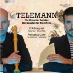 Telemann G P - The Recorder Sonatas i gruppen CD / Övrigt hos Bengans Skivbutik AB (1708720)