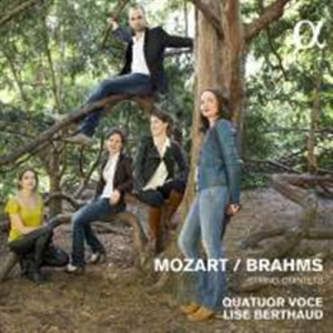 Brahms Johannes / Mozart W A - String Quintets i gruppen Externt_Lager / Naxoslager hos Bengans Skivbutik AB (1712664)