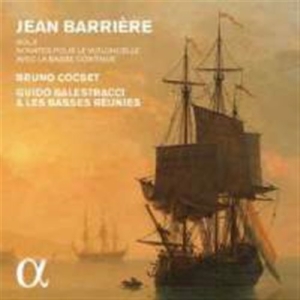 Barrière Jean - Sonatas For Cello & Basso Continuo, i gruppen Externt_Lager / Naxoslager hos Bengans Skivbutik AB (1712667)
