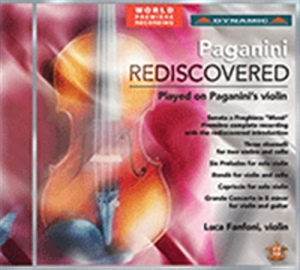 Paganini Niccolo - Paganini Rediscovered i gruppen Externt_Lager / Naxoslager hos Bengans Skivbutik AB (1712679)