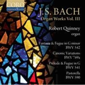 Bach J S - Organ Works, Vol. 3 i gruppen Externt_Lager / Naxoslager hos Bengans Skivbutik AB (1712680)
