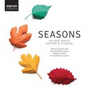 Davis Oliver / Vivaldi Antonio - Seasons i gruppen Externt_Lager / Naxoslager hos Bengans Skivbutik AB (1712706)