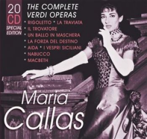 Callas Maria - Verdi Opern i gruppen CD / Pop-Rock hos Bengans Skivbutik AB (1714305)