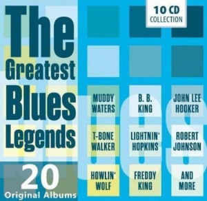 Blandade Artister - Greatest Blues Legends i gruppen CD / Blues,Jazz hos Bengans Skivbutik AB (1714308)