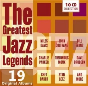 Blandade Artister - Greatest Jazz Legends i gruppen CD / Övrigt hos Bengans Skivbutik AB (1714309)