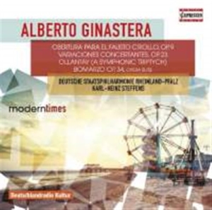 Ginastera Alberto - Orchestral Works i gruppen Externt_Lager / Naxoslager hos Bengans Skivbutik AB (1714327)
