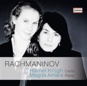 Rachmaninov Sergey - Harriet Krijgh & Magda Amara Play R i gruppen Externt_Lager / Naxoslager hos Bengans Skivbutik AB (1714330)