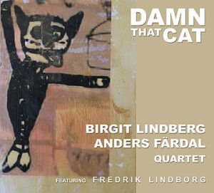 Lindberg Birgit & Anders Färdal Qua - Damn That Cat i gruppen CD / Jazz hos Bengans Skivbutik AB (1718945)
