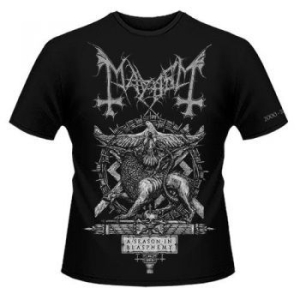 Mayhem - T/S A Season In Blasphemy (S) i gruppen ÖVRIGT / Merchandise hos Bengans Skivbutik AB (1719044)