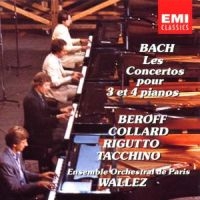 Michel Béroff/Jean-Philippe Co - Bach: Concertos For 3 & 4 Pian i gruppen CD / Klassiskt hos Bengans Skivbutik AB (1719050)