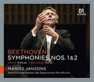 Beethoven Ludwig Van - Symphonies Nos. 1 & 2 i gruppen Externt_Lager / Naxoslager hos Bengans Skivbutik AB (1721173)