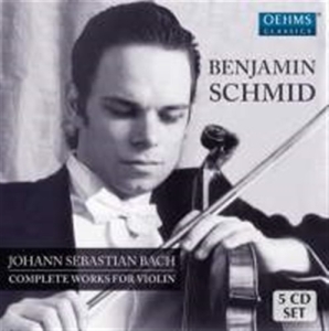 Bach J S - Complete Works For Violin (5 Cd) i gruppen Externt_Lager / Naxoslager hos Bengans Skivbutik AB (1723597)