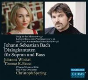 Bach J S - Dialogue Cantatas For Soprano And B i gruppen Externt_Lager / Naxoslager hos Bengans Skivbutik AB (1723598)