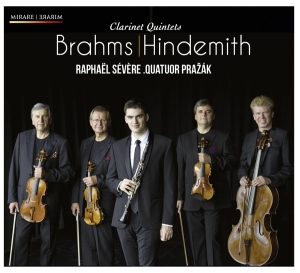 Brahms/Hindemith - Clarinet Quintets i gruppen CD / Klassiskt,Övrigt hos Bengans Skivbutik AB (1730642)
