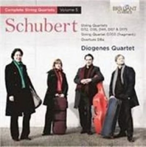 Schubert Franz - String Quartets, Vol. 5 i gruppen CD / Klassiskt hos Bengans Skivbutik AB (1733866)
