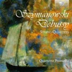 Debussy / Szymanowski - String Quartets i gruppen Externt_Lager / Naxoslager hos Bengans Skivbutik AB (1733867)