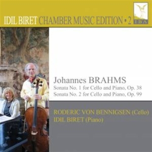 Brahms Johannes - Cello Sonatas Nos. 1 & 2 i gruppen Externt_Lager / Naxoslager hos Bengans Skivbutik AB (1735327)
