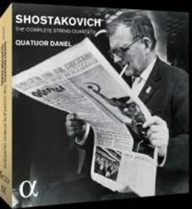 Shostakovich Dmitry - String Quartets Nos. 1-15 (5 Cd) i gruppen Externt_Lager / Naxoslager hos Bengans Skivbutik AB (1740171)