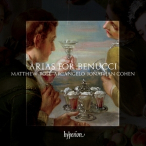 Mozart / Salieri - Arias For Benucci i gruppen Externt_Lager / Naxoslager hos Bengans Skivbutik AB (1782908)