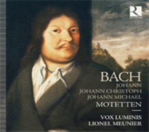 J./J.C./J.M. Bach - Motetten i gruppen Externt_Lager / Naxoslager hos Bengans Skivbutik AB (1784895)