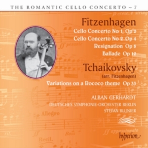 Fitzenhagen / Tchaikovsky - The Romantic Cello Concerto, Vol. 7 i gruppen Externt_Lager / Naxoslager hos Bengans Skivbutik AB (1787162)