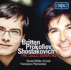 Britten / Prokofiev / Shostakovich - Cello Sonatas i gruppen Externt_Lager / Naxoslager hos Bengans Skivbutik AB (1788303)