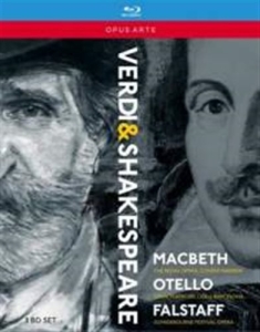 Verdi Guiseppe - Falstaff / Macbeth / Otello (3 Bd) i gruppen MUSIK / Musik Blu-Ray / Klassiskt hos Bengans Skivbutik AB (1791266)