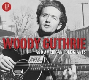Guthrie Woody - Woody & American Folk Giants i gruppen CD / Pop-Rock hos Bengans Skivbutik AB (1795346)