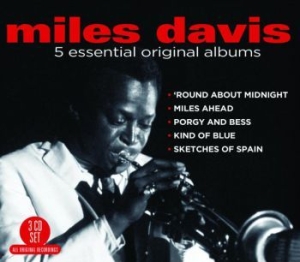 DAVIS MILES - 5 Essential Albums (Incl. Kind Of B i gruppen CD / Jazz/Blues hos Bengans Skivbutik AB (1795399)