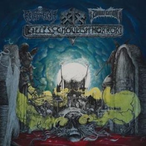 Revel In Flesh / Zombiefication - Eyeless Ghoulish Horro i gruppen VINYL / Hårdrock/ Heavy metal hos Bengans Skivbutik AB (1797763)