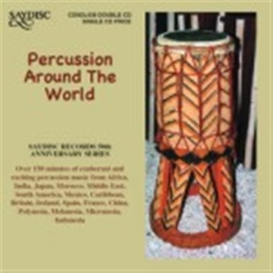 Various - Percussion Around The World i gruppen CD / Elektroniskt,World Music hos Bengans Skivbutik AB (1798359)