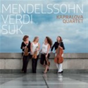 Mendelssohn / Verdi - String Quartets i gruppen Externt_Lager / Naxoslager hos Bengans Skivbutik AB (1798364)