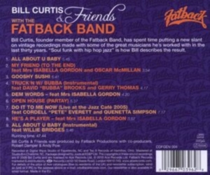 Bill Curtis And Friends - With The Fatback Band i gruppen ÖVRIGT / Övrigt / aub hos Bengans Skivbutik AB (1811106)