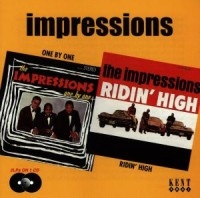Impressions - One By One / Ridin' High i gruppen CD / Pop-Rock,RnB-Soul hos Bengans Skivbutik AB (1811152)
