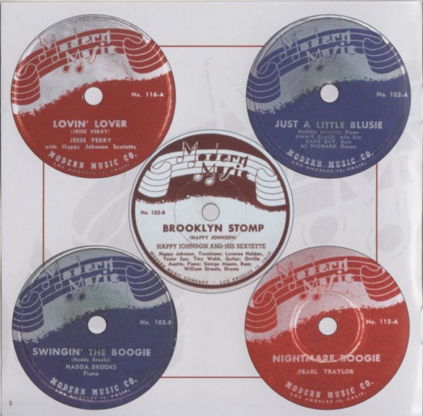 Various Artists - Modern Music: The First Year - 1945 i gruppen CD / Toppsäljare hos Bengans Skivbutik AB (1811473)