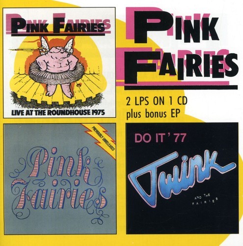 Pink Fairies - Live At The Roundhouse/Previously U i gruppen CD / Rock hos Bengans Skivbutik AB (1811493)