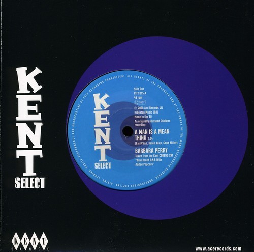 Perry Barbara / Gladys Bruce - A Man Is A Mean Thing/I've Got A Fe i gruppen VINYL / Pop hos Bengans Skivbutik AB (1811629)