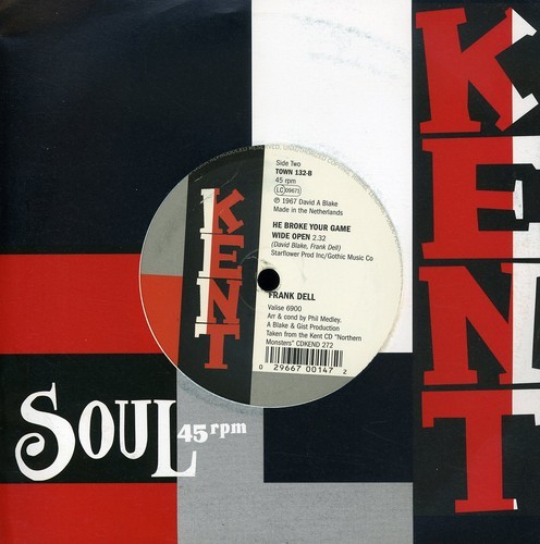 Charmaines / Frank Dell - I Idolize You / He Broke Your Game i gruppen VINYL / Pop hos Bengans Skivbutik AB (1816231)