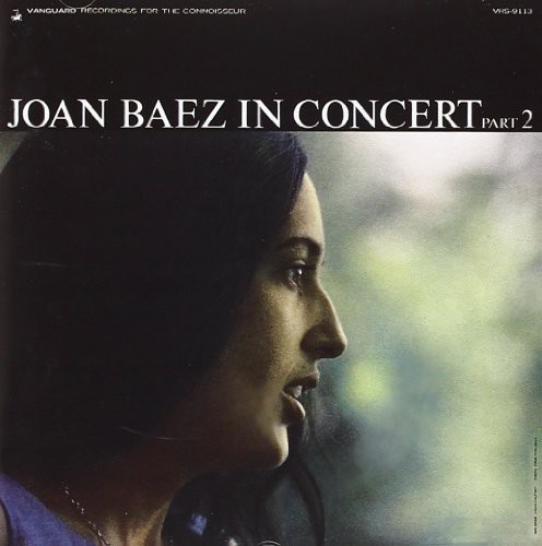 Joan Baez - Joan Baez In Concert Part 2 i gruppen CD / Pop hos Bengans Skivbutik AB (1816585)